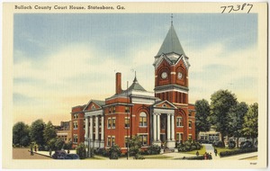 Bulloch County Court House, Statesboro, Ga.