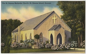 The St. Simons Methodist Church, St. Simons Island, Georgia