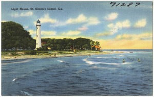 Light house, St. Simon's Island, Ga.