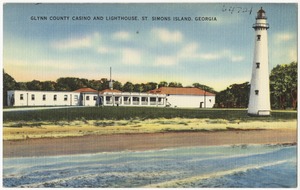 Glynn County Casino and Lighthouse, St. Simons Island, Georgia
