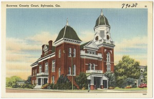 Screven County Court, Sylvania, Ga.