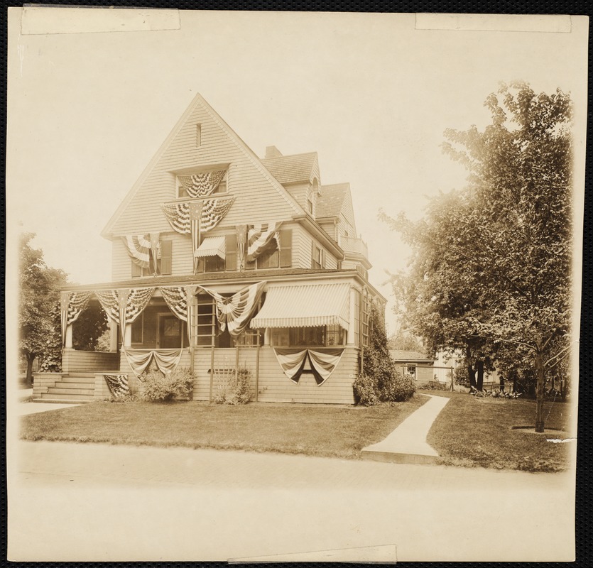 M. Ernest Moore House 361 Massachusetts Avenue, corner of Palmer Street