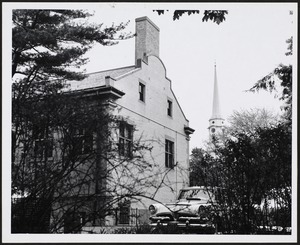 Robbins Library with addition