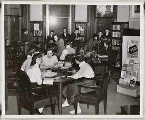 Young Adults Department (formerly catalog room)