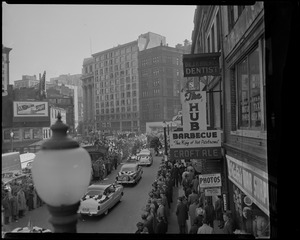 Motorcade for General Eisenhower