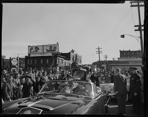 Motorcade for General Eisenhower