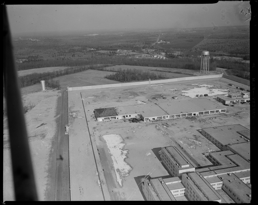 View from the air of Norfolk State Prison campus