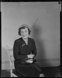 Mrs. Edward R. Mitton, formerly Marie Taff, seated
