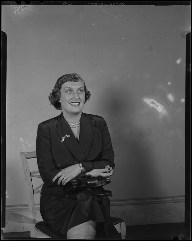 Mrs. Edward R. Mitton, formerly Marie Taff, seated