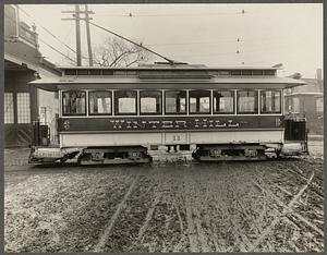 Boston Elevated Railway. Equipment. Street car
