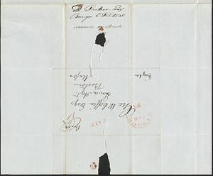 Dominicus Parker to George Coffin, 8 February 1845