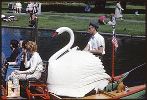Swan boat, Boston Public Garden