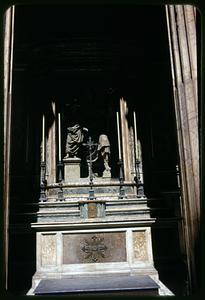 Sculpture of Jesus and St. Joseph, Pantheon, Rome, Italy