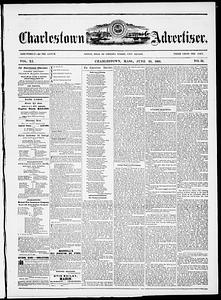 Charlestown Advertiser, June 26, 1861