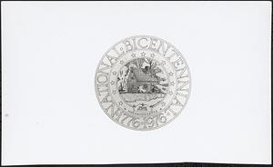 Peak House bicentennial coin print