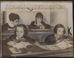 School days start for former Siamese twins