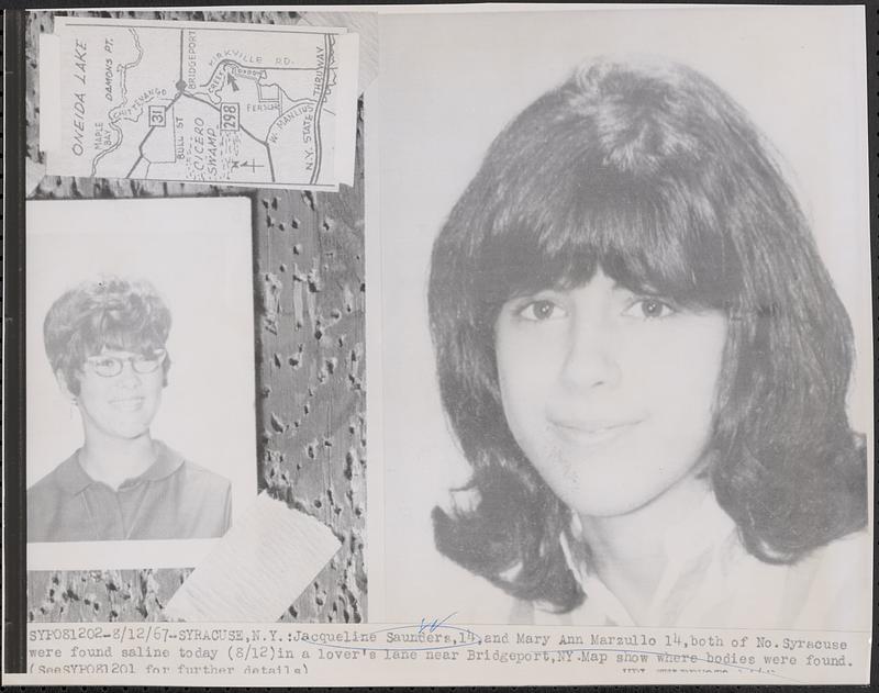 Jacqueline Saunders, Mary Ann Marzullo