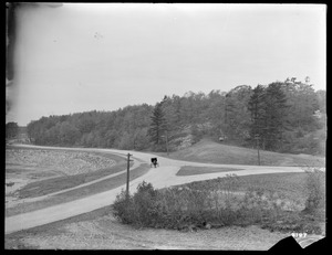 Distribution Department, Low Service Spot Pond Reservoir, view from junction of Pond Street and Woodland Road, Stoneham, Mass., May 28, 1900