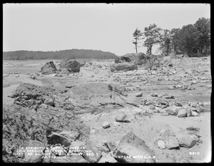 Distribution Department, Low Service Spot Pond Reservoir, west end, south side of Bold Point, Section 1 (compare with Landscape Architects' photograph No. 8), Stoneham, Mass., Jul. 19, 1900
