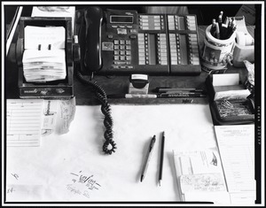 Al Hook's work desk