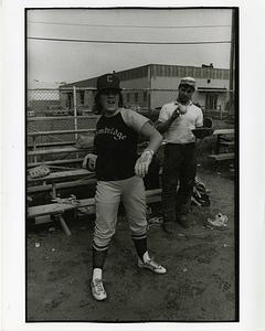 High school girls' softball