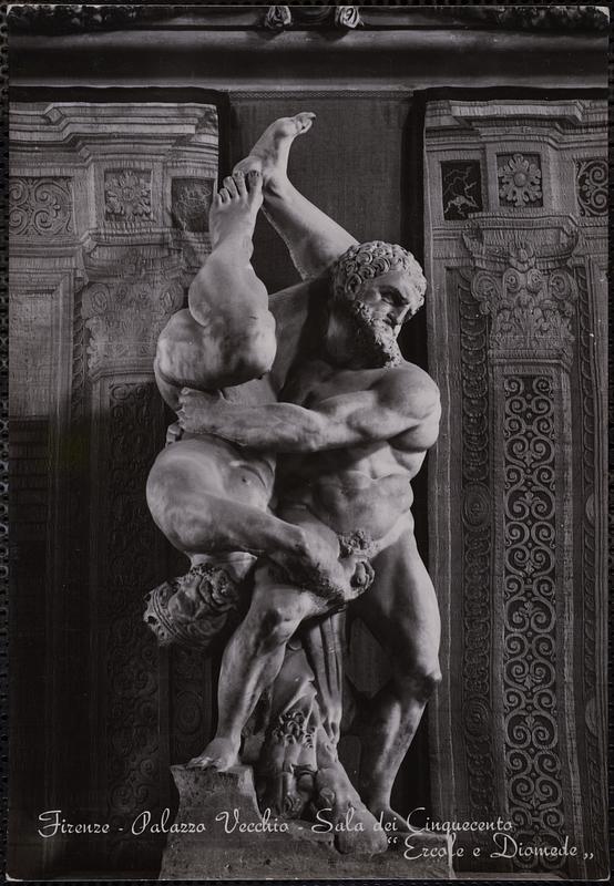 Firenze - Palazza Vecchio - Sala dei Cinquecento "Ercole e Diomede"