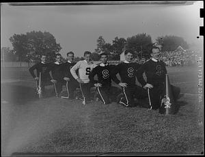 Springfield College cheerleaders