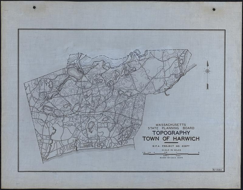Topography Town of Harwich Digital Commonwealth