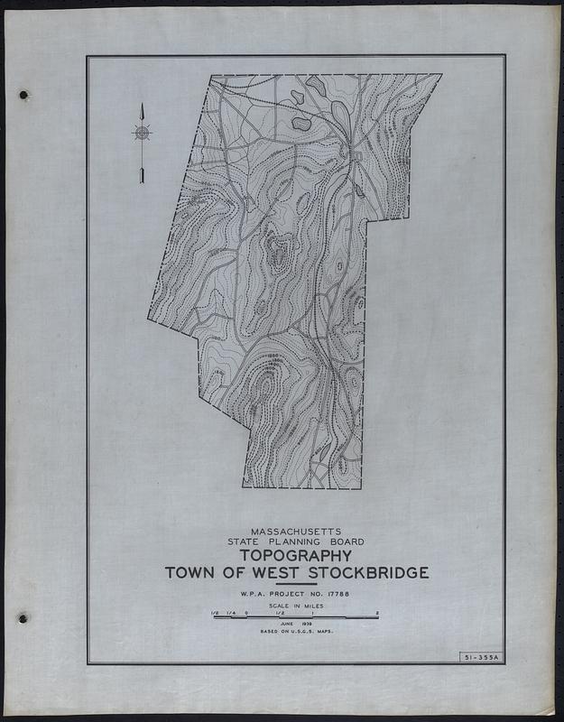 Topography Town of West Stockbridge Digital Commonwealth