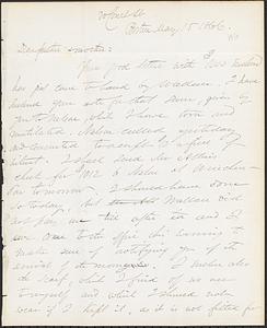 Letter from John D. Long to Zadoc Long and Julia D. Long, May 15, 1866