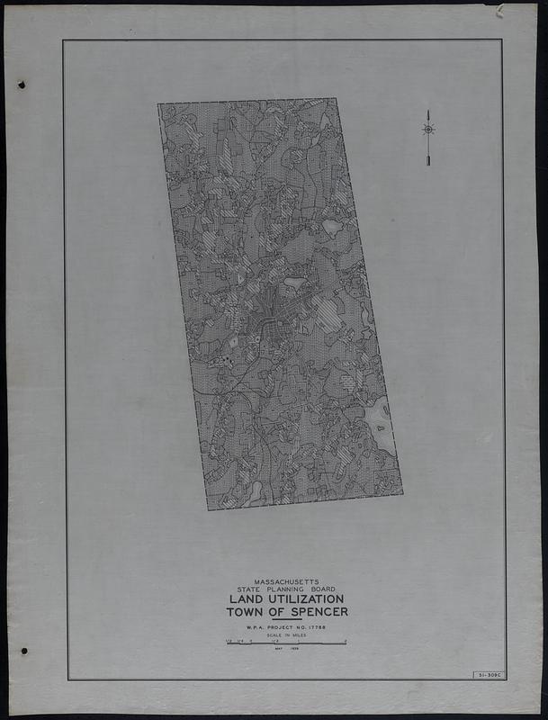 Land Utilization Town of Spencer Digital Commonwealth