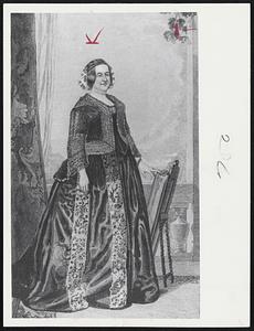 Society Queen of the mid-19th century, Mrs. Otis, was an ardent admirer of George Washington. She was responsible for the establishment of his birthday as a national holiday. She horrified her staid in-laws by such uninhibited behavior as selling kisses for $5 apiece (for sweet charity's sake).