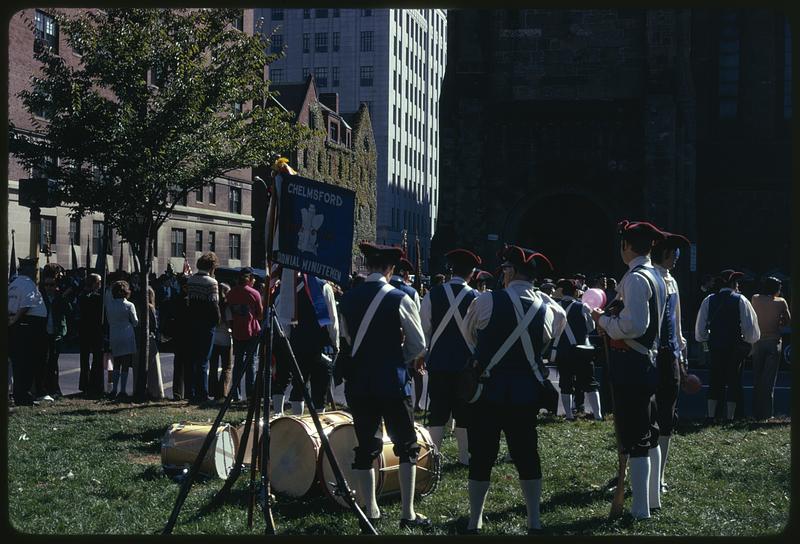 Chelmsford Colonial Minutemen, Boston Columbus Day Parade 1973