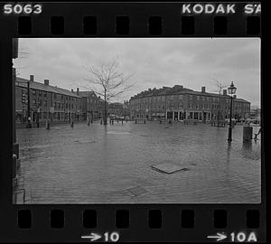Market Square rain
