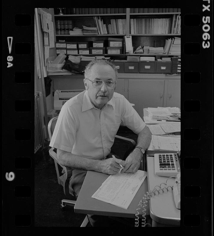 Norman Hobson West Newbury Town Clerk Digital Commonwealth