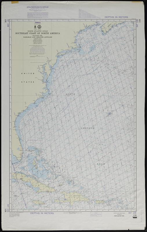 North Atlantic Ocean, southeast coast of North America, including the Bahamas and Greater Antilles