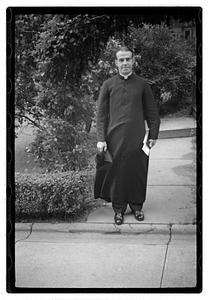 Wedding Will. Ryan of Maker St. Brig. at Brookline with Fr. Dowd