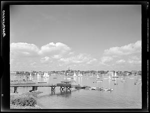 Marblehead (marine), "at the floats"