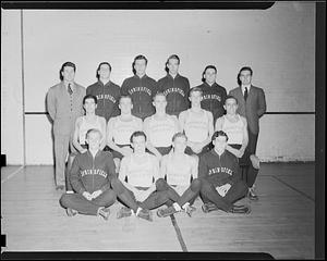 Frosh wrestling 1942, group photo