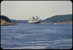 Ship Wellington Star in the Cape Cod Canal
