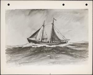 Fishing schooner