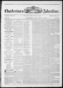 Charlestown Advertiser, August 28, 1861