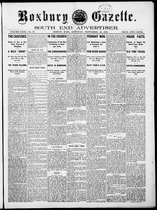 Roxbury Gazette and South End Advertiser, September 23, 1893