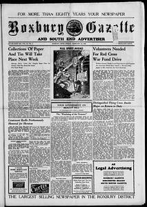 Roxbury Gazette and South End Advertiser, February 16, 1945