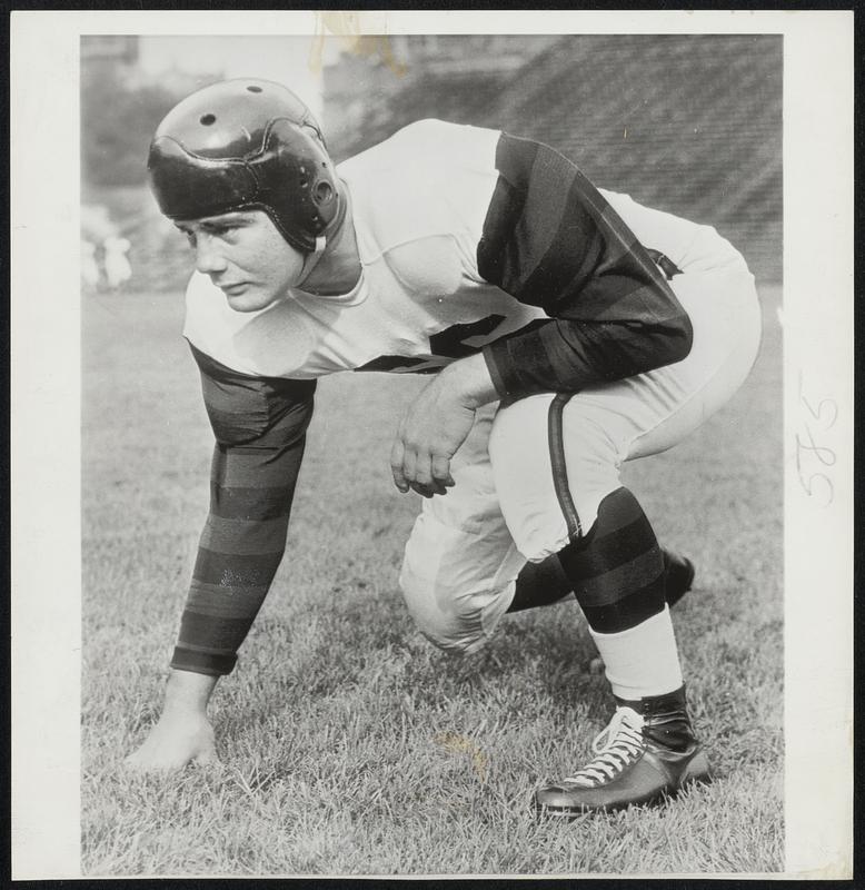 Lineman of the Week, selected by Associated Press poll, is this University of Pennsylvania stalwart, John A. "Bull" Schweder, whose play at guard won him recognition.