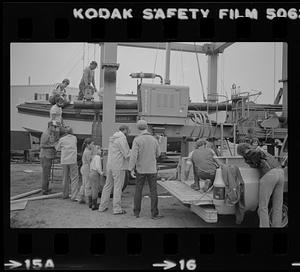 Charlie Powers boat launching