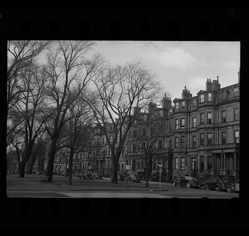 Commonwealth Avenue, Boston, Massachusetts, between Berkeley Street and Clarendon Street