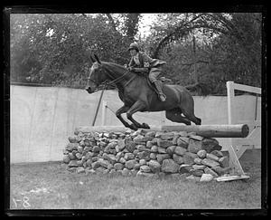 Unidentified rider, Scituate Horse Show