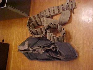 World War I era cartridge belt