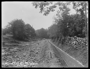 Weston Aqueduct, Section 13, drainage ditch, west of Wellesley Street, Weston, Mass., Jul. 18, 1901